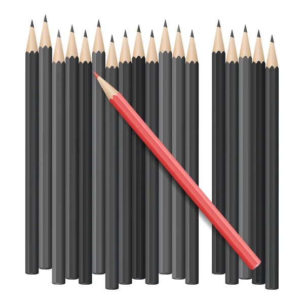 Realistisk vektor pennor — Stock vektor