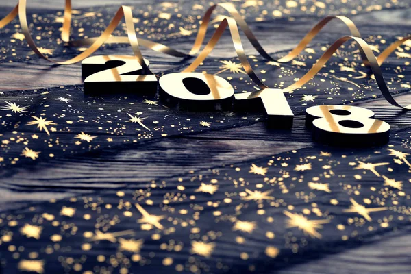 Happy New Year 2018 — Stock Photo, Image