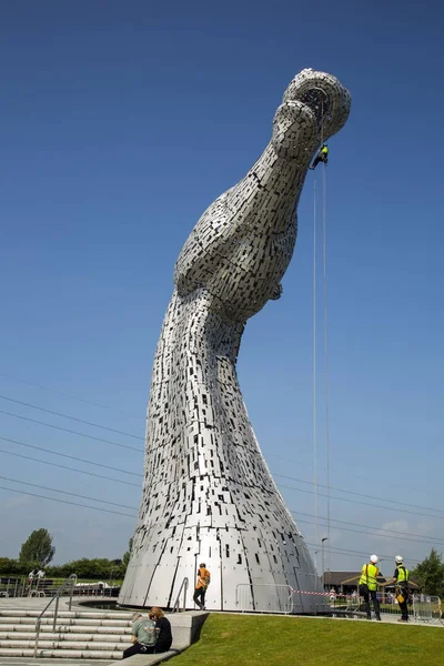 La inspección kelpies — Foto de Stock