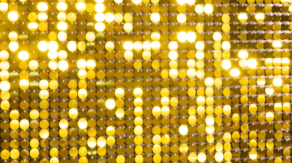 Abstracte wazig lovertje jurk kleurrijke bokeh goudkleurige licht. Ontwerp — Stockfoto