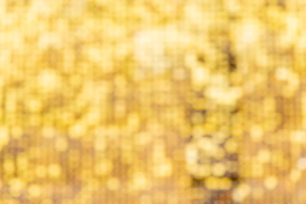 Abstrakte verschwimmen Paillettenkleid bunte Bokeh Goldkinder Licht. Design — Stockfoto