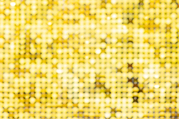 Abstract blur sequin dress colorful bokeh goldren light. Design — Stock Photo, Image