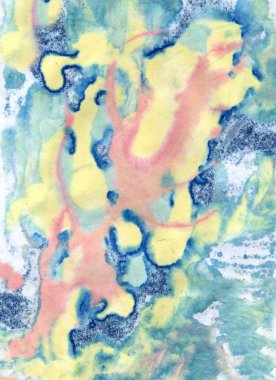 Pastel renklerin renkli soyut dokusu - pembe, sarı, mavi, gri