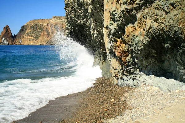 Increíble Naturaleza Crimea Cabo Fiolent —  Fotos de Stock