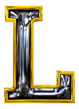 3 boyutlu görüntüleme. Büyük harf 