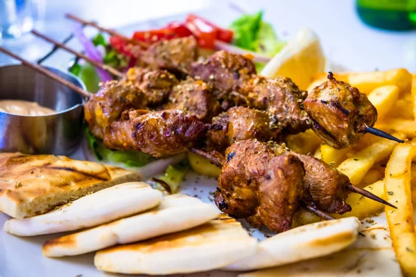 Maxican Style Bbq Set Meal — Stock Photo, Image