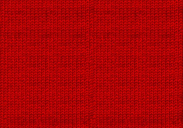 New Year Red knitted woollen background. Ugly Christmas sweater. Texture of the wool or acrylic knit. Backdrop for invitation