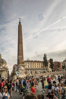 Roma 'da Obelisco de la plaza del Popolo