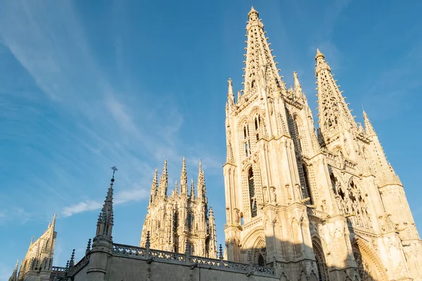 Burgos Gotik Katedrali 'nin kuleleri