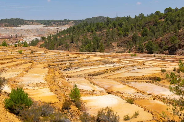 Rio Tinto Huelvě Andalusie Jižní Španělsko — Stock fotografie