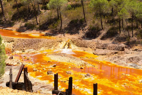 Rio Tinto Huelva Andaluzia Sul Espanha — Fotografia de Stock