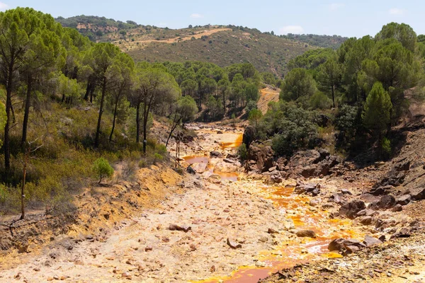 Rio Tinto Huelvě Andalusie Jižní Španělsko — Stock fotografie