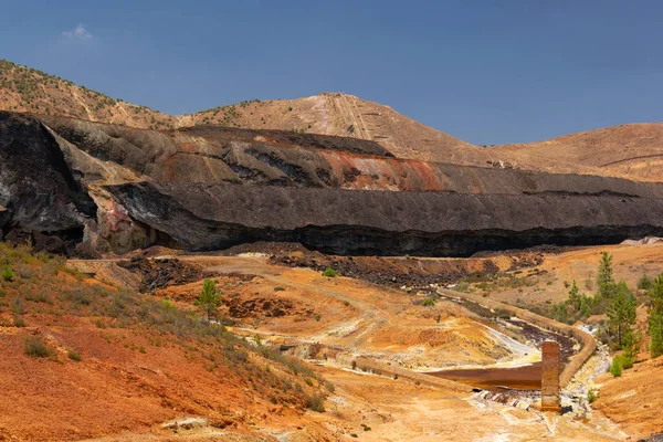 Rio Tinto Huelvě Andalusie Jižní Španělsko — Stock fotografie