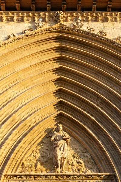 Kostel San Juan Aranda Duero Tradiční Město Provincii Burgos Castilla — Stock fotografie