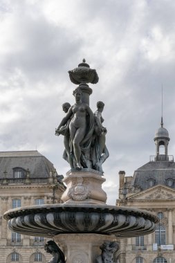 Place de la Bourse, Bordeaux, Yeni Aquitaine, Fransa, Avrupa