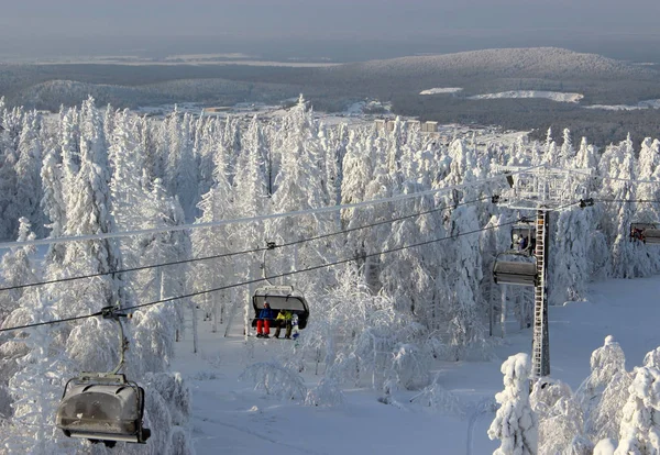 telesiyej dağ Ural, Rusya