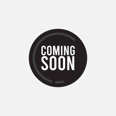 Yakında Logo Vektör Şablonu Tasarım Çizimi