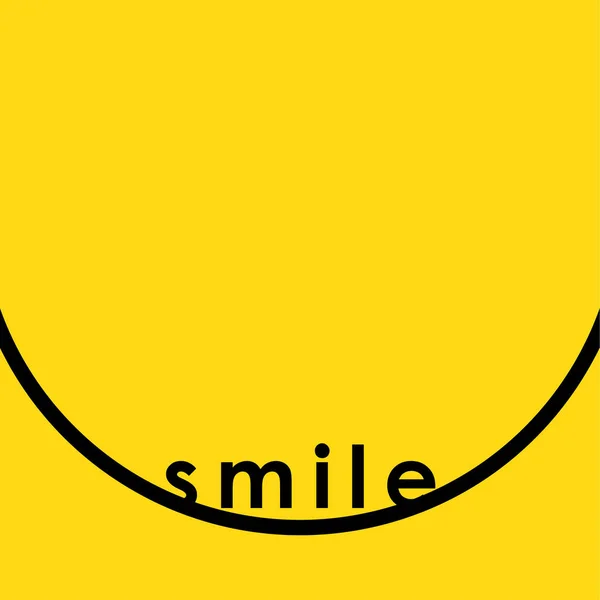 Lächeln Logo Vektor Vorlage Design Illustration — Stockvektor