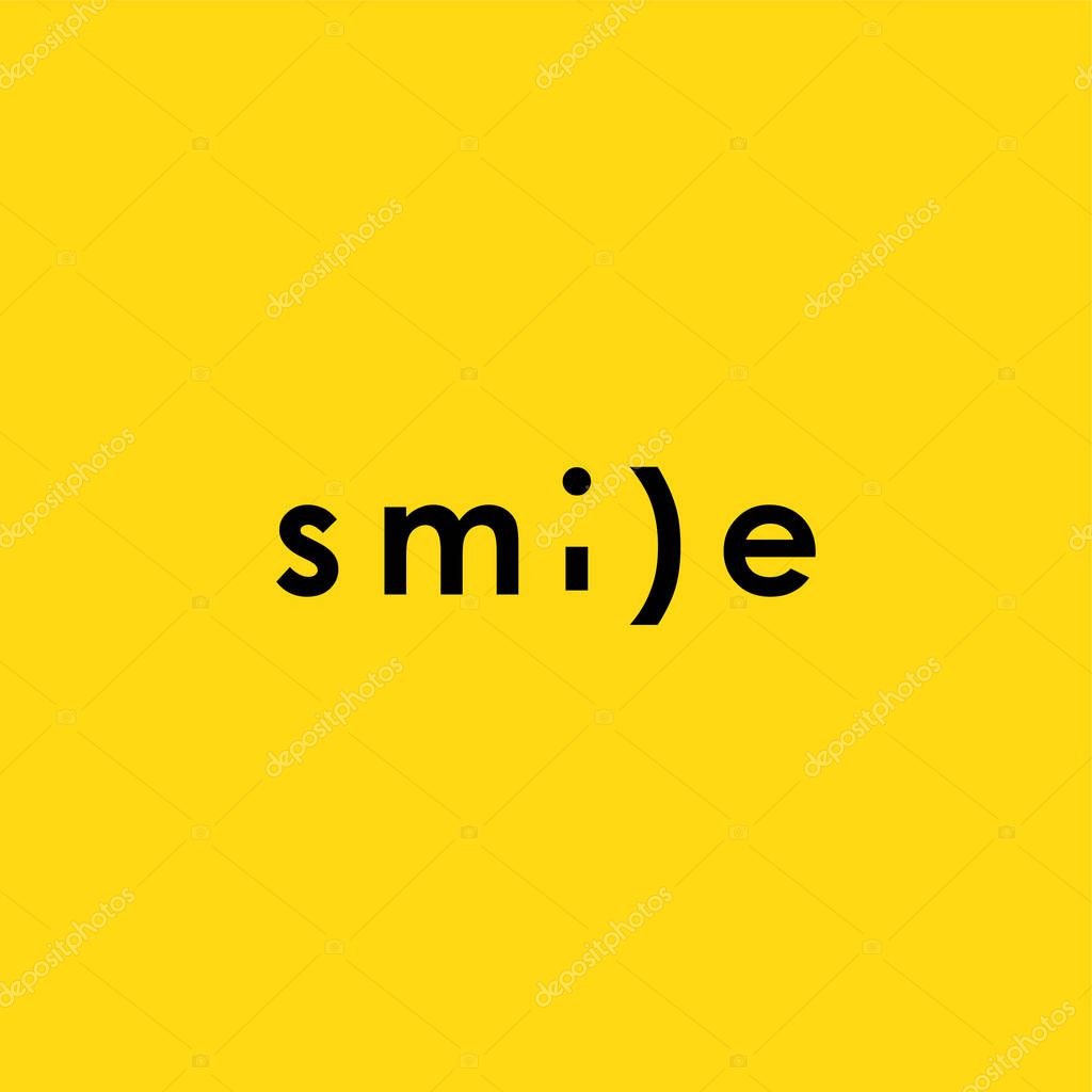 Smile Logo Vector Template Design Illustration