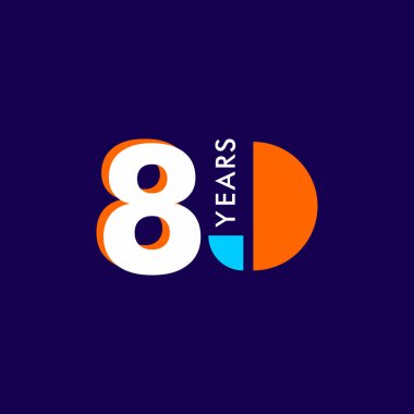 Sekseninci yıl dönümü kutlama Vektör Şablonu Tasarım Çizimi