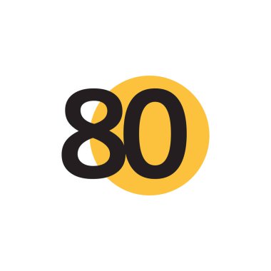 Sekseninci yıl dönümü kutlama Vektör Şablonu Tasarım Çizimi