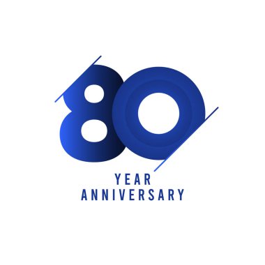 Sekseninci yıl dönümü kutlama Vektör Şablonu Tasarım Çizimi