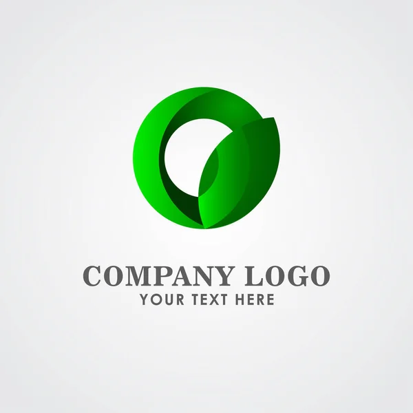 Illustrazione Progettazione Del Modello Vettoriale Colori Logo Aziendale — Vettoriale Stock