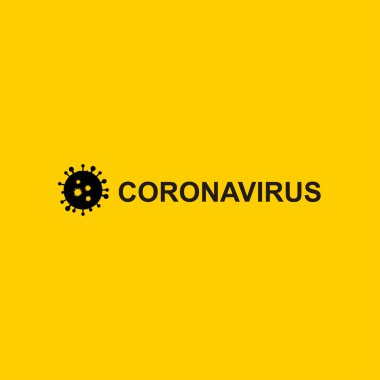 Corona Virüsü Hastalığı Covid-19 Vektör Şablonu Tasarım Çizimi
