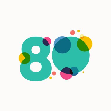 Sekseninci yıl dönümü kutlama Vektör Şablonu Tasarım Çizimi