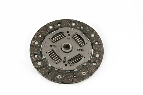 clutch disc for car on a white background