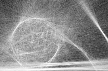 çizgiler ve renkler ile soyutlama