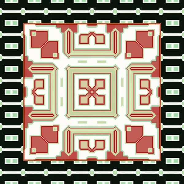 Elegant ornamental seamless pattern tile — ストック写真