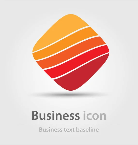 Ursprünglich Geschaffene Abstrakte Farb Business Ikone Für Kreative Design Aufgaben — Stockvektor