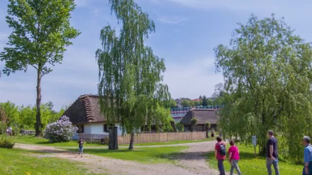 Openluchtmuseum van Lublin — Stockvideo