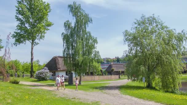 Lublin al aire libre Village Museum — Vídeo de stock