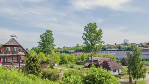 Openluchtmuseum van Lublin — Stockvideo