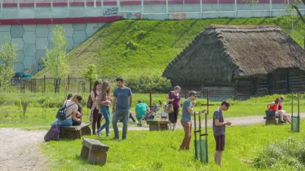 Lublin Açık Hava Köyü Müzesi — Stok video