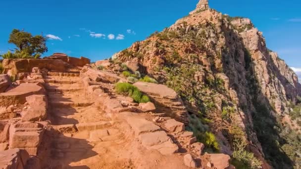 Amazing view of Grand Canyon zachód słońca Arizona Stany Zjednoczone. — Wideo stockowe