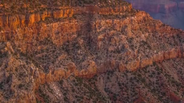 Vue De La Formation De Roche Dans Le Parc National Du Grand Canyon En Arizona — Video