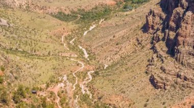  Arizona 'daki Büyük Kanyon' da Güzel Kaya oluşumu