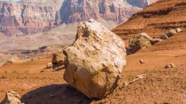 Nevada çölündeki kayalar.