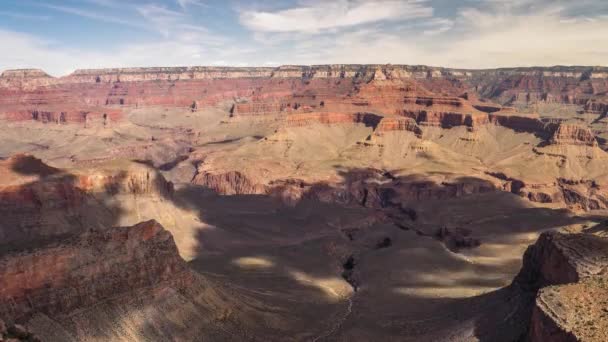 Des nuages traversent le Grand Canyon — Video