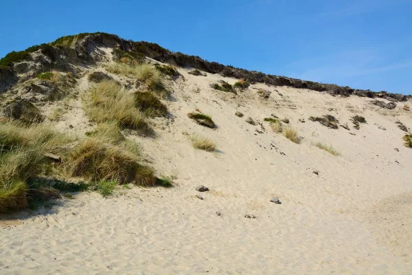 Landschap met zandduinen — Stockfoto