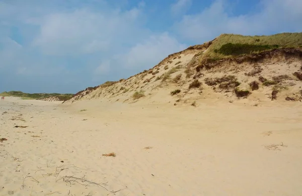 Paisagem com dunas de areia — Fotografia de Stock