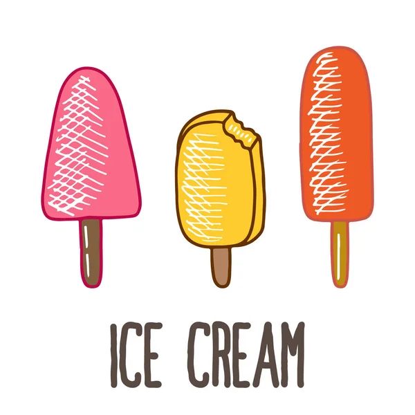 dondurma doodle Icon Set