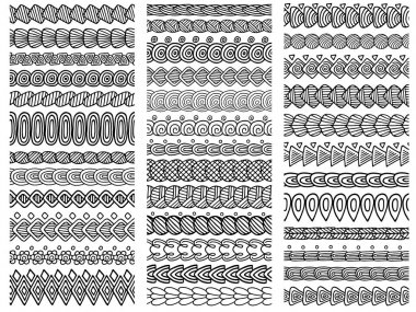 koleksiyon el çizilmiş sınırları