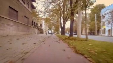 Sonbaharda renkli Bulvarı