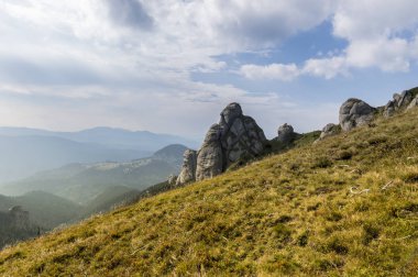 Yaz dağı manzarası