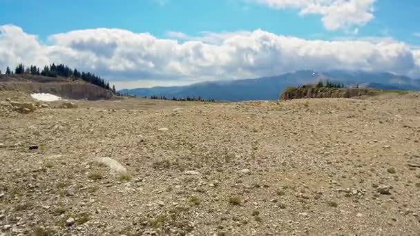 Слід гори, Піші прогулянки — стокове відео