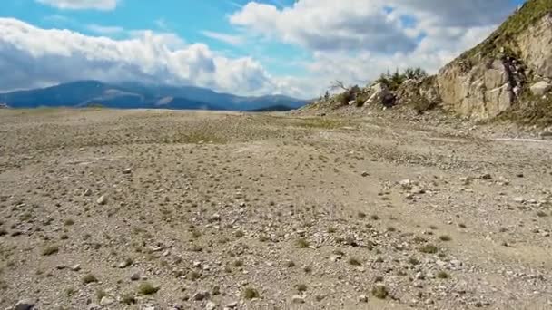 Слід гори, Піші прогулянки — стокове відео